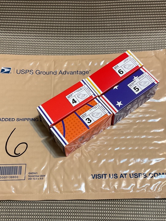 McDonald's Other - McDonald's Red Blue Orange Playset Boxed Toy Set#6